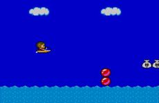 une photo d'Ã©cran de Alex Kidd in Miracle World sur Sega Master System